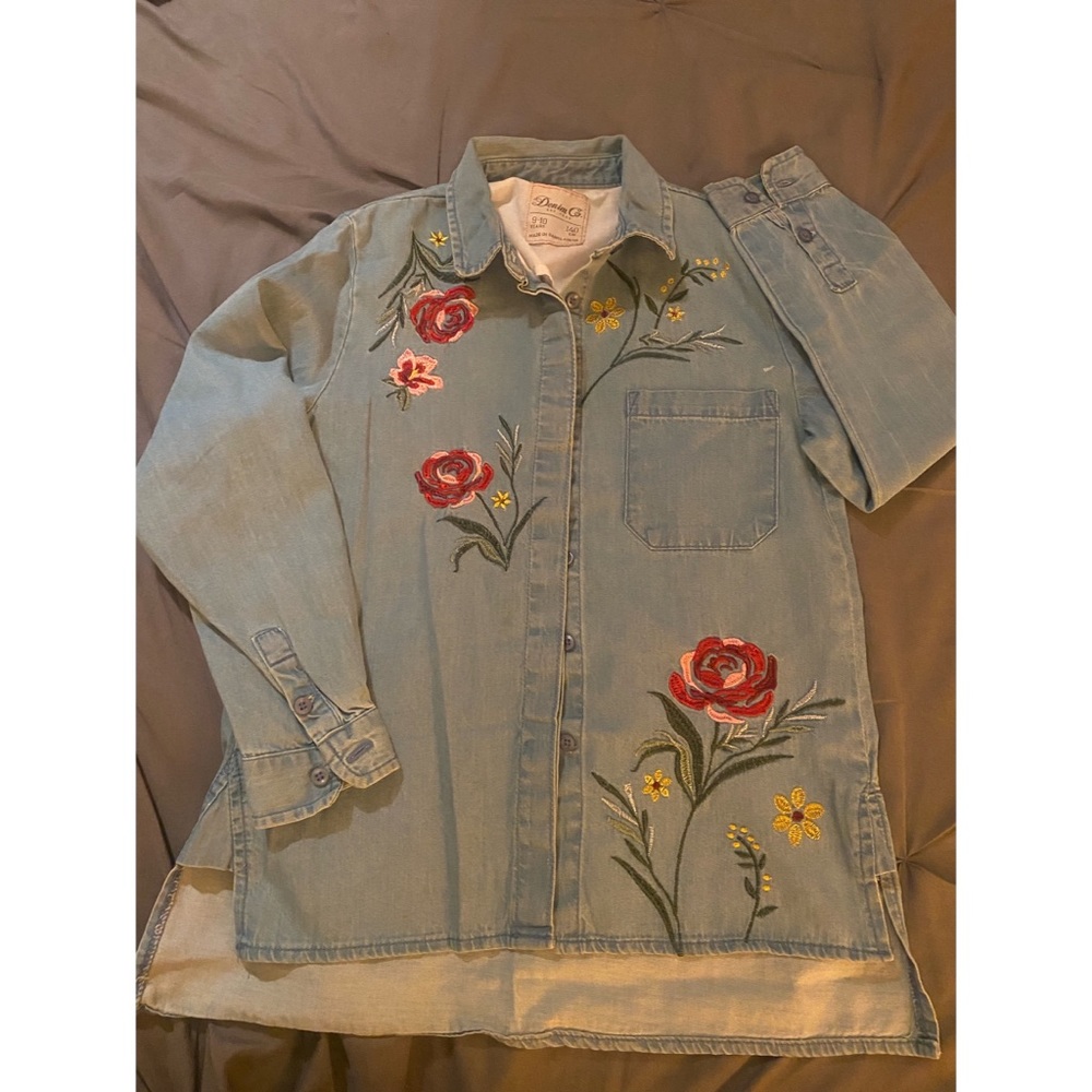 Girls Jean Shirt